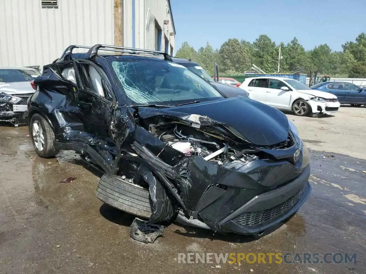 1 Photograph of a damaged car JTNKHMBX9M1127196 TOYOTA C-HR 2021