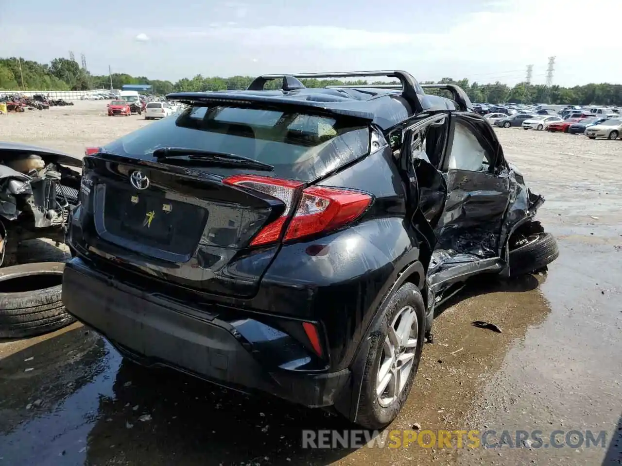 4 Photograph of a damaged car JTNKHMBX9M1127196 TOYOTA C-HR 2021