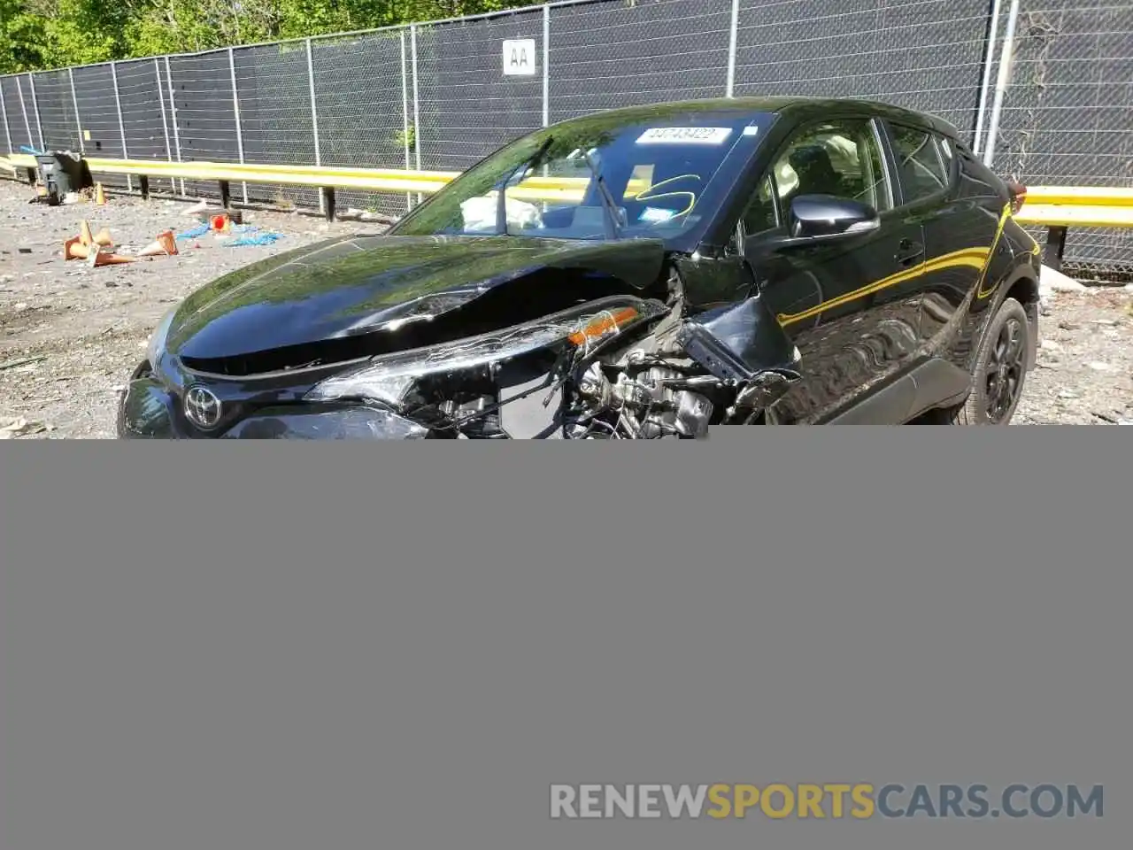 2 Photograph of a damaged car JTNKHMBX9M1129224 TOYOTA C-HR 2021