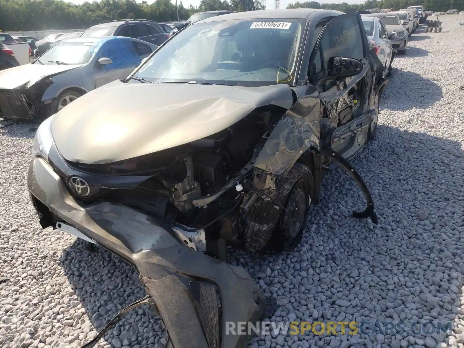 2 Photograph of a damaged car JTNKHMBXXM1094869 TOYOTA C-HR 2021