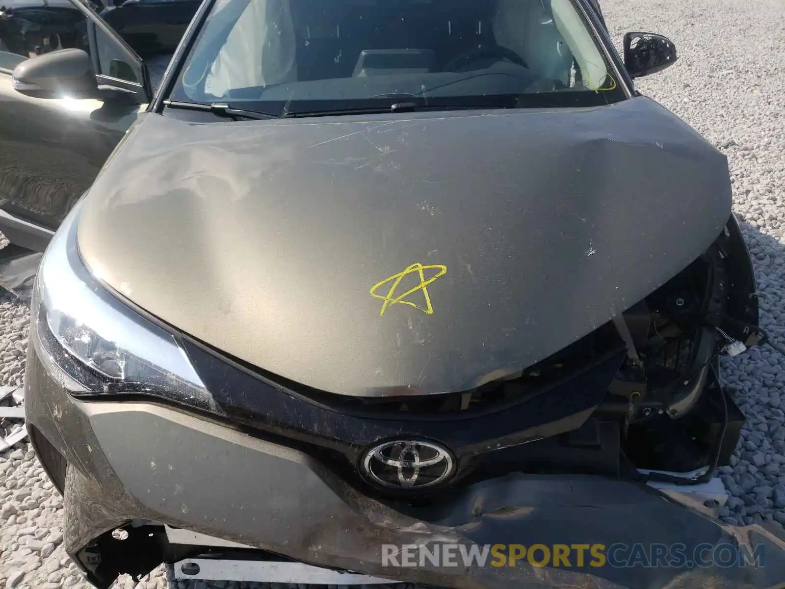 7 Photograph of a damaged car JTNKHMBXXM1094869 TOYOTA C-HR 2021