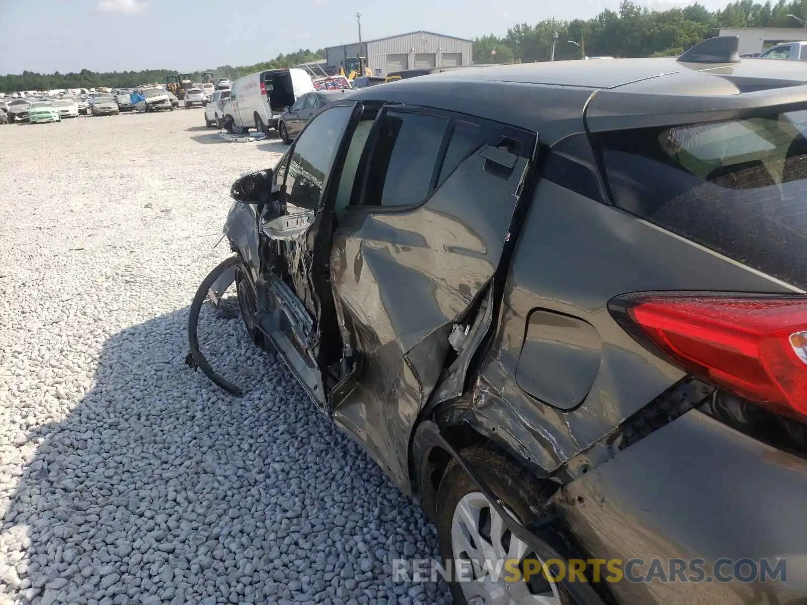 9 Photograph of a damaged car JTNKHMBXXM1094869 TOYOTA C-HR 2021