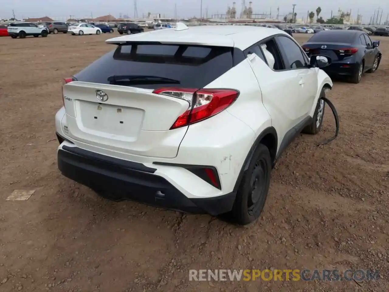 4 Photograph of a damaged car JTNKHMBXXM1095679 TOYOTA C-HR 2021