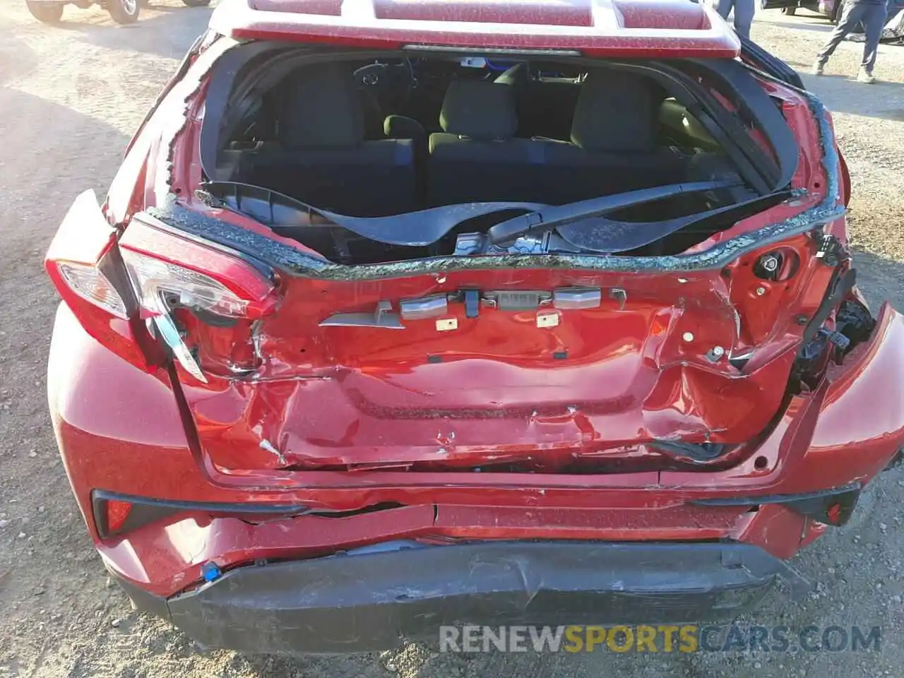 9 Photograph of a damaged car JTNKHMBXXM1098405 TOYOTA C-HR 2021