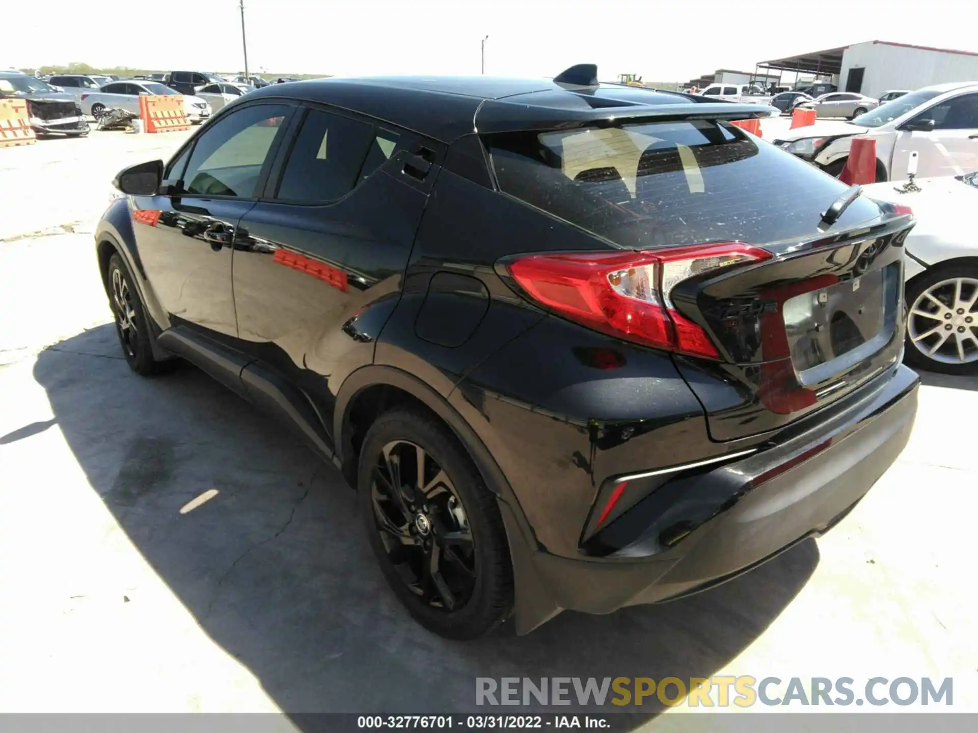 3 Photograph of a damaged car JTNKHMBXXM1101237 TOYOTA C-HR 2021