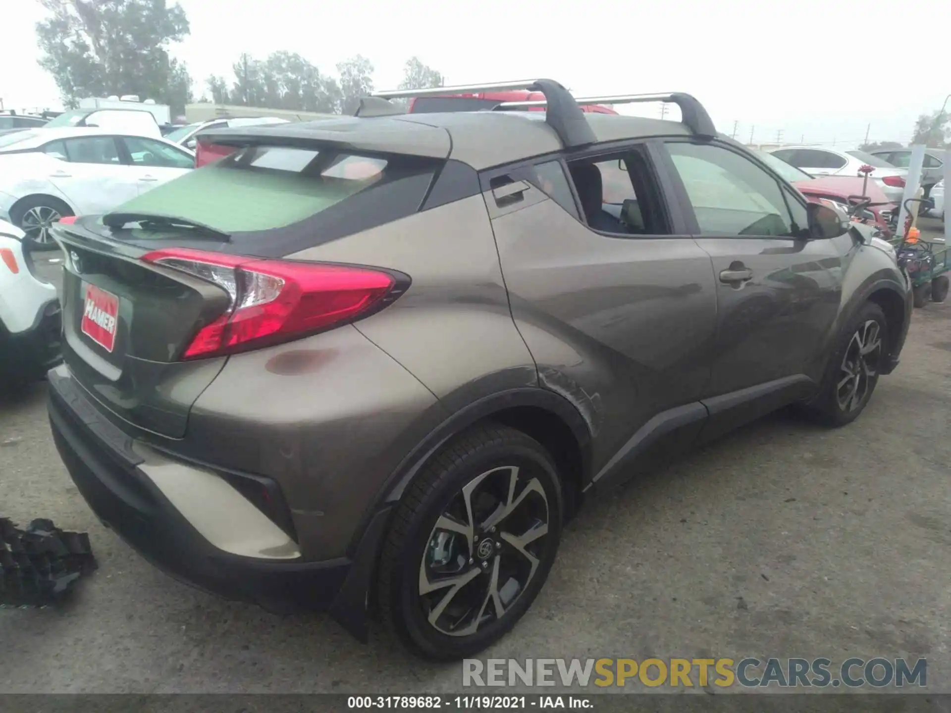 4 Photograph of a damaged car JTNKHMBXXM1101819 TOYOTA C-HR 2021