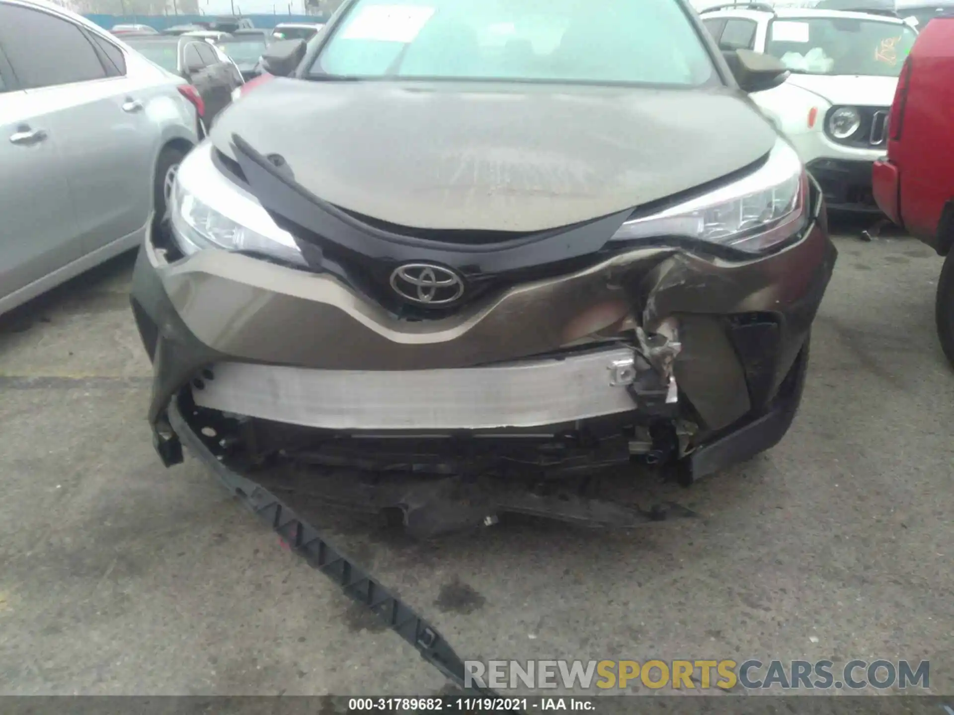 6 Photograph of a damaged car JTNKHMBXXM1101819 TOYOTA C-HR 2021