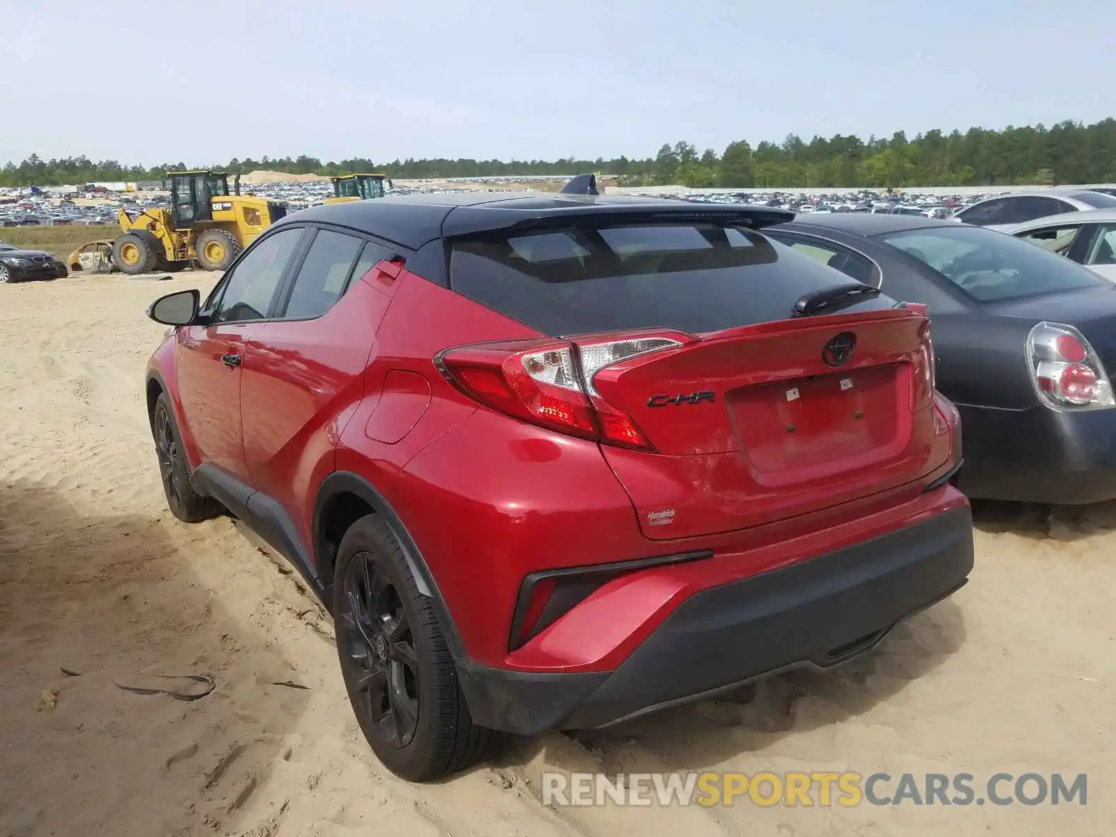 3 Photograph of a damaged car JTNKHMBXXM1104302 TOYOTA C-HR 2021