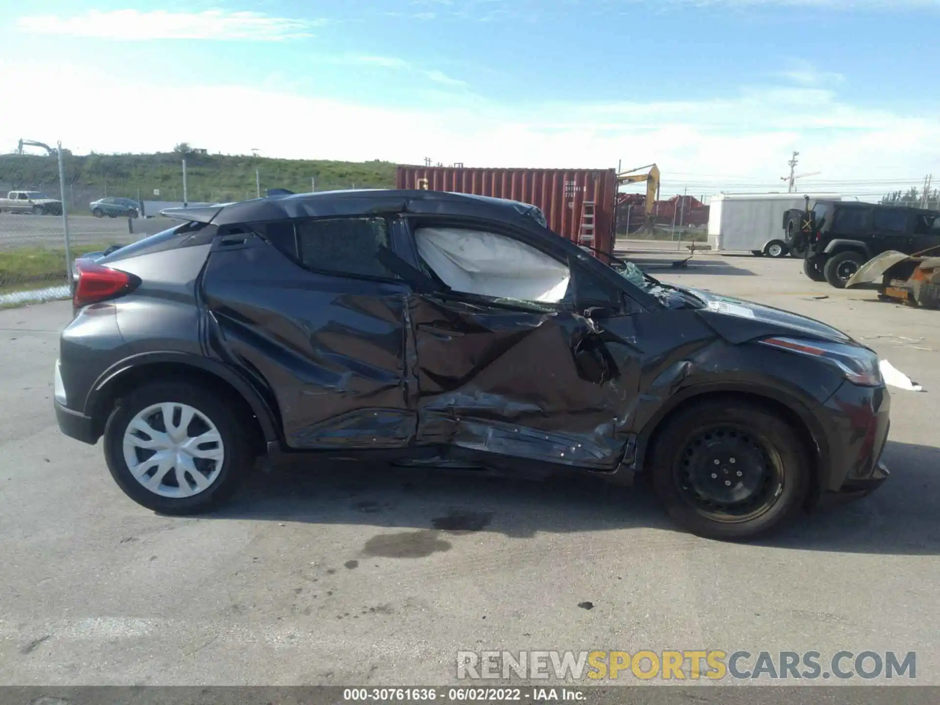 6 Photograph of a damaged car JTNKHMBXXM1105062 TOYOTA C-HR 2021