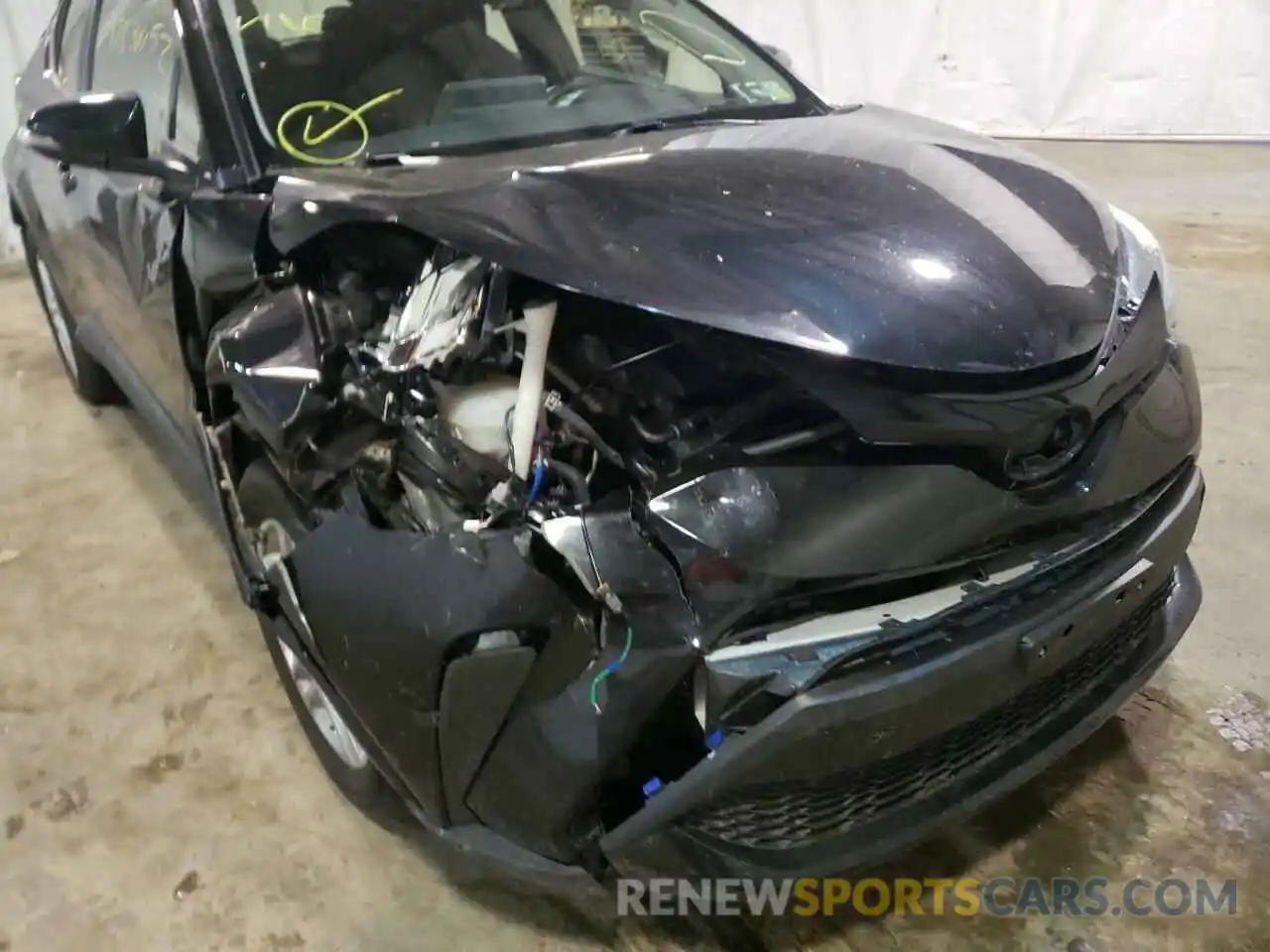 9 Photograph of a damaged car JTNKHMBXXM1106745 TOYOTA C-HR 2021