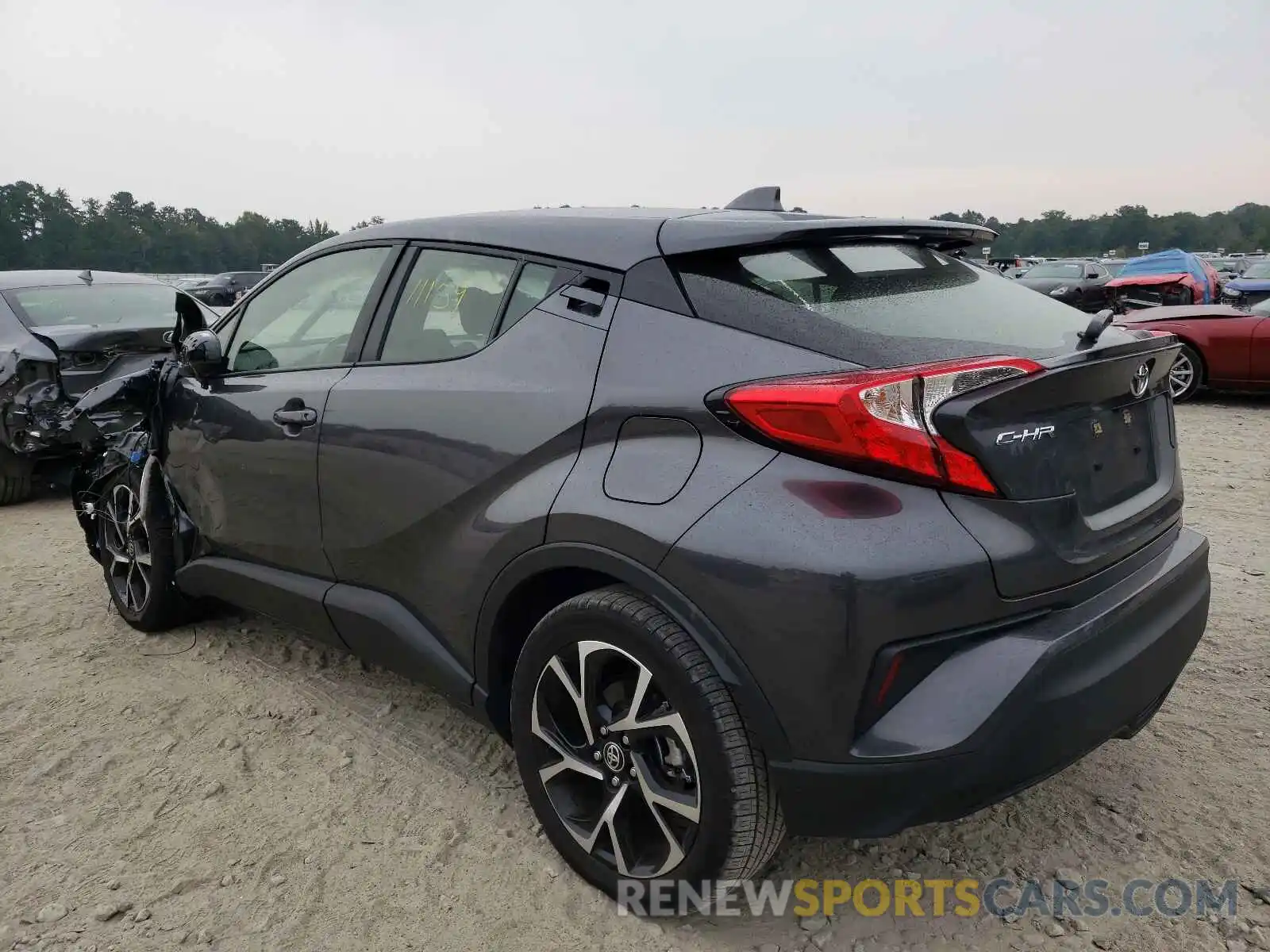 3 Photograph of a damaged car JTNKHMBXXM1107538 TOYOTA C-HR 2021