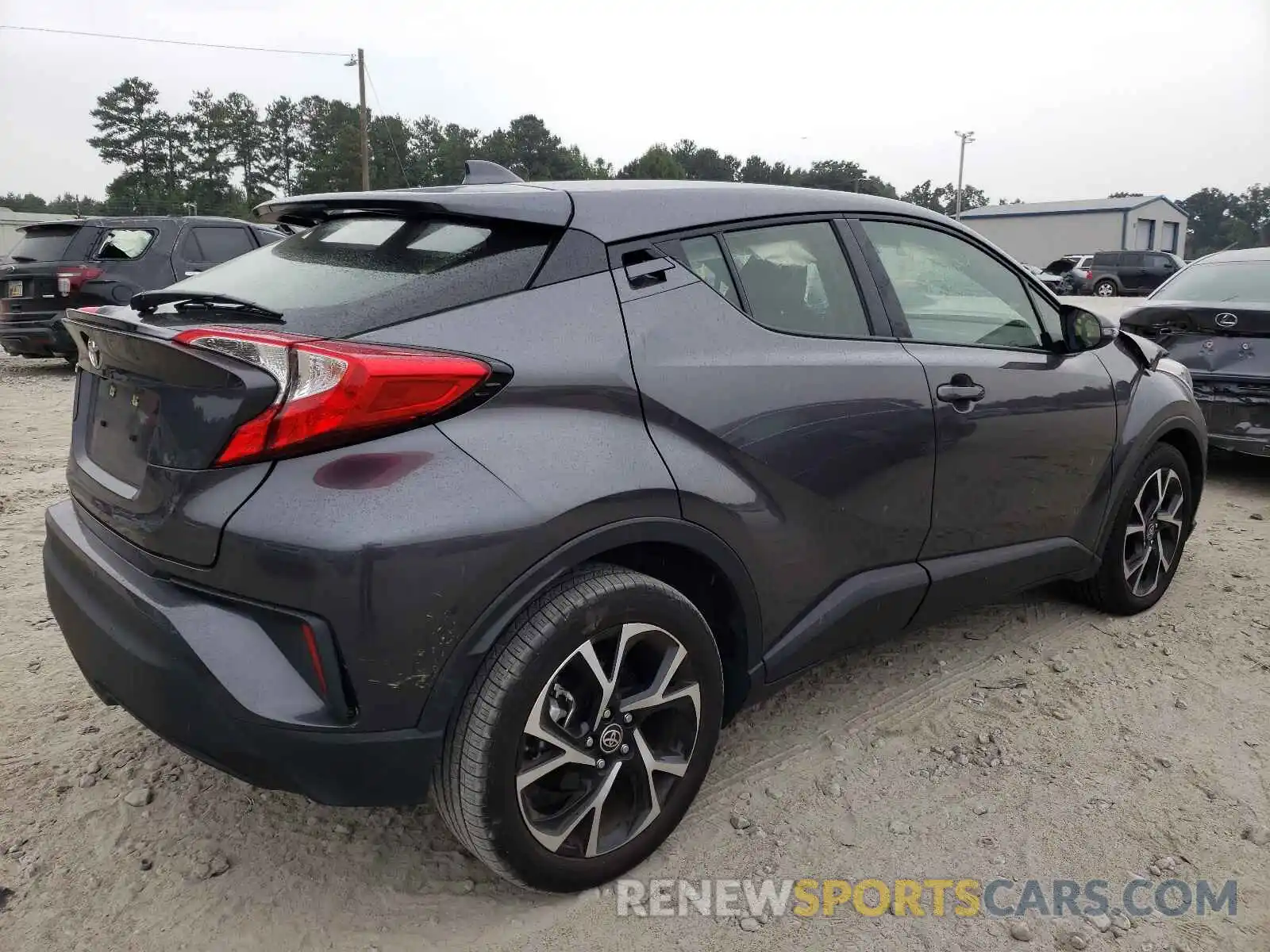 4 Photograph of a damaged car JTNKHMBXXM1107538 TOYOTA C-HR 2021