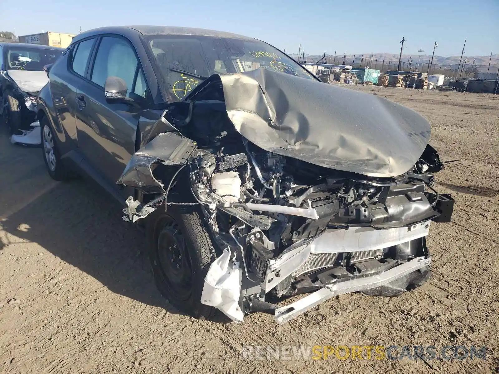 1 Photograph of a damaged car JTNKHMBXXM1108205 TOYOTA C-HR 2021