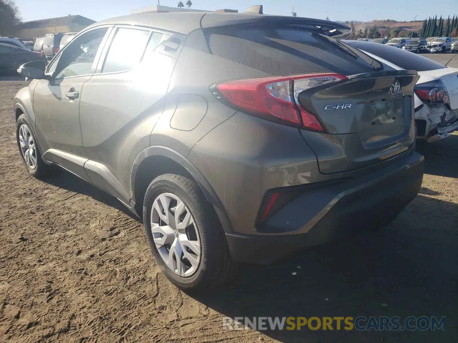 3 Photograph of a damaged car JTNKHMBXXM1108205 TOYOTA C-HR 2021