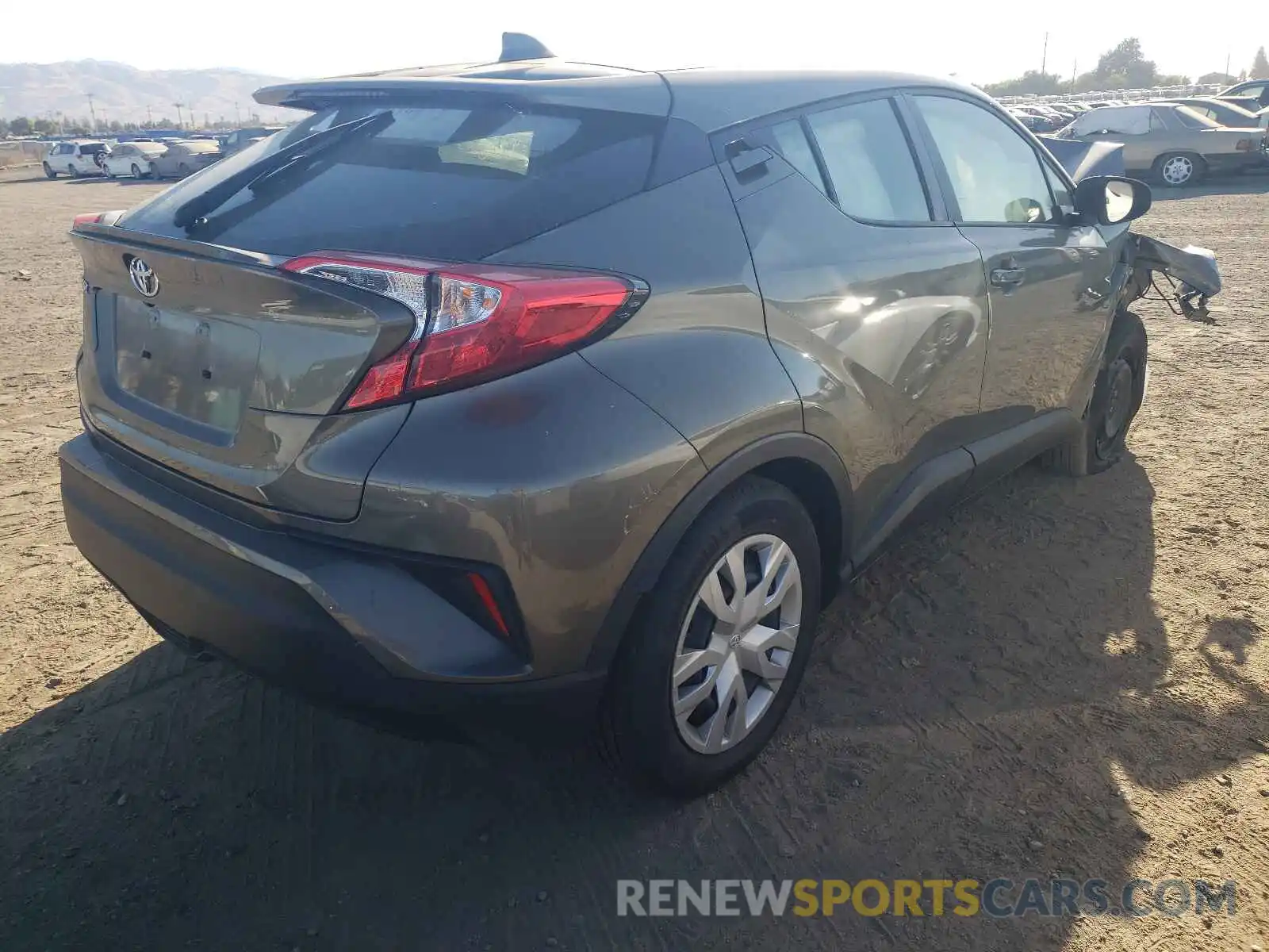 4 Photograph of a damaged car JTNKHMBXXM1108205 TOYOTA C-HR 2021