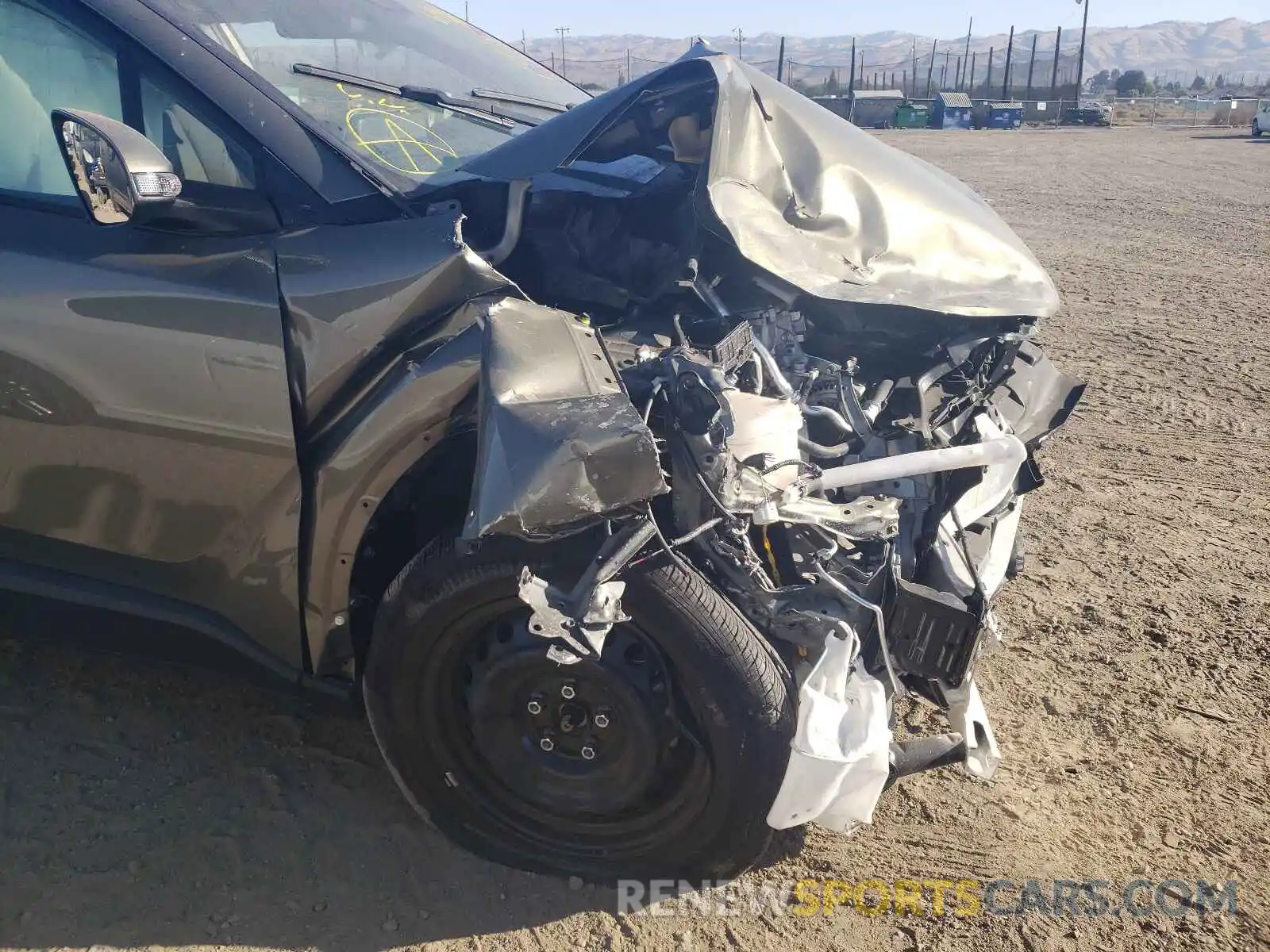 9 Photograph of a damaged car JTNKHMBXXM1108205 TOYOTA C-HR 2021