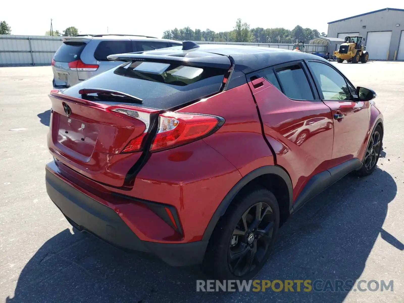 4 Photograph of a damaged car JTNKHMBXXM1109080 TOYOTA C-HR 2021