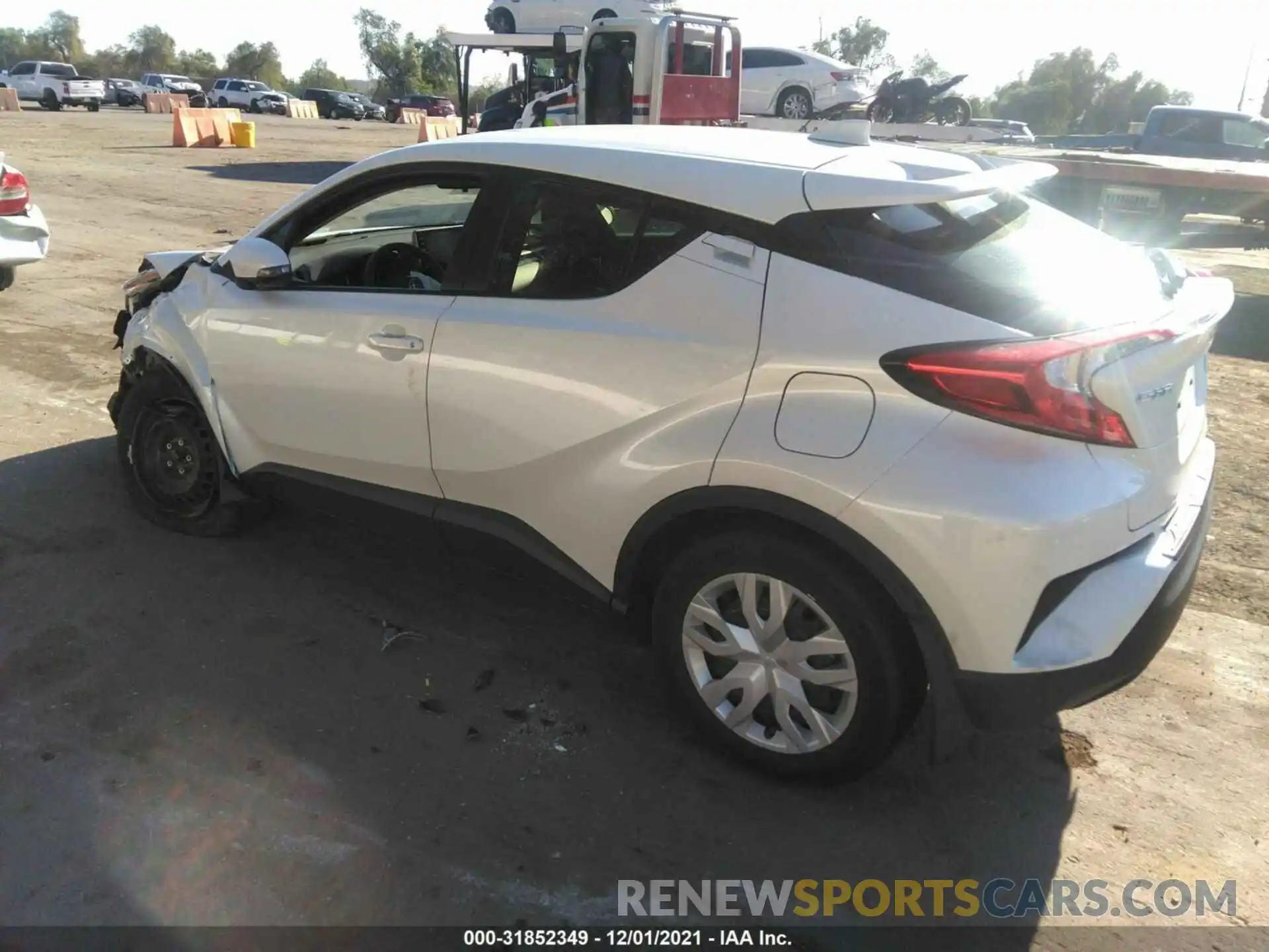 3 Photograph of a damaged car JTNKHMBXXM1109161 TOYOTA C-HR 2021