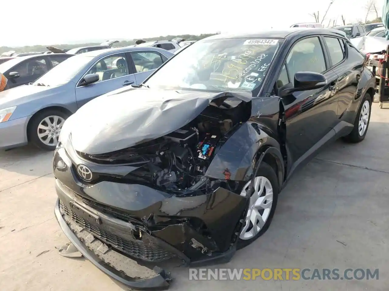 2 Photograph of a damaged car JTNKHMBXXM1110083 TOYOTA C-HR 2021