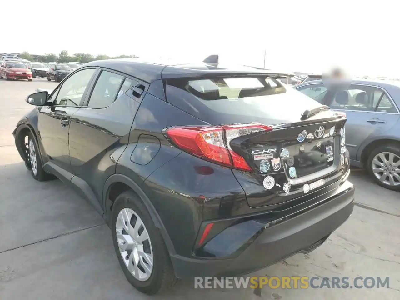 3 Photograph of a damaged car JTNKHMBXXM1110083 TOYOTA C-HR 2021