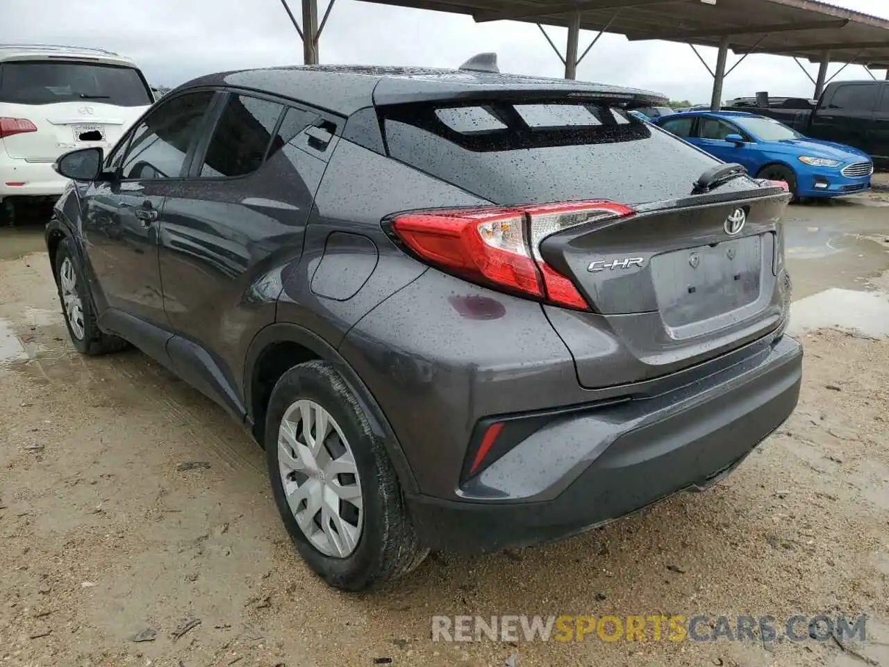 2 Photograph of a damaged car JTNKHMBXXM1111945 TOYOTA C-HR 2021