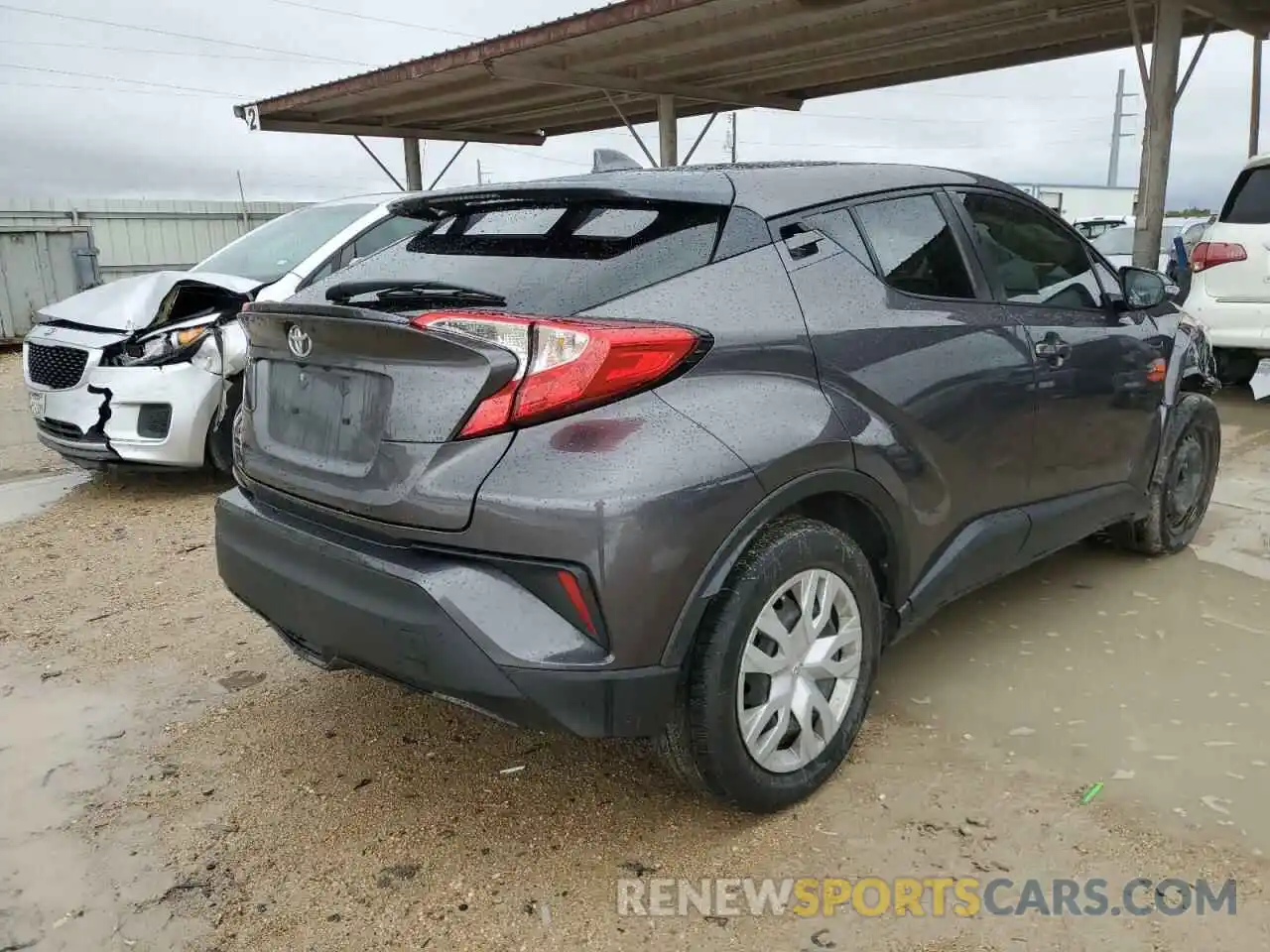 3 Photograph of a damaged car JTNKHMBXXM1111945 TOYOTA C-HR 2021