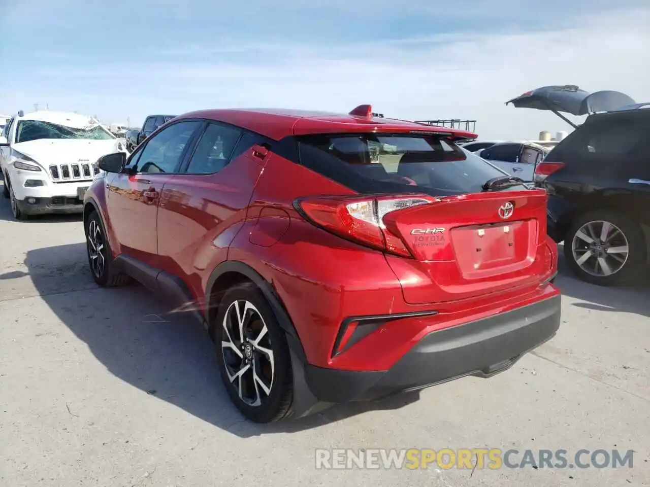 3 Photograph of a damaged car JTNKHMBXXM1114148 TOYOTA C-HR 2021