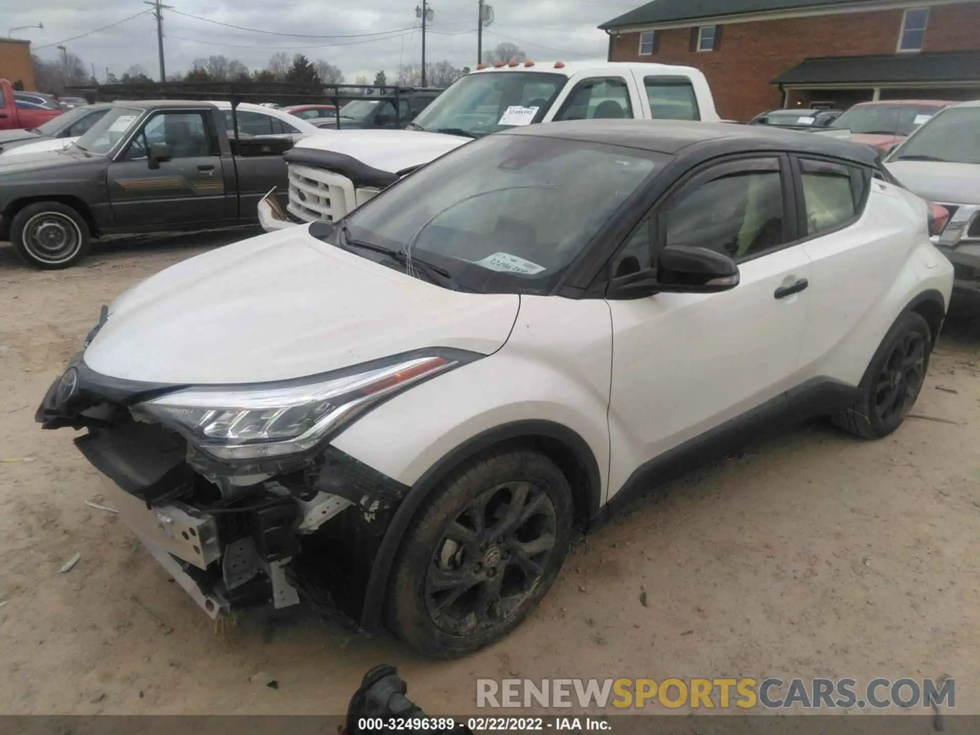 2 Photograph of a damaged car JTNKHMBXXM1114540 TOYOTA C-HR 2021