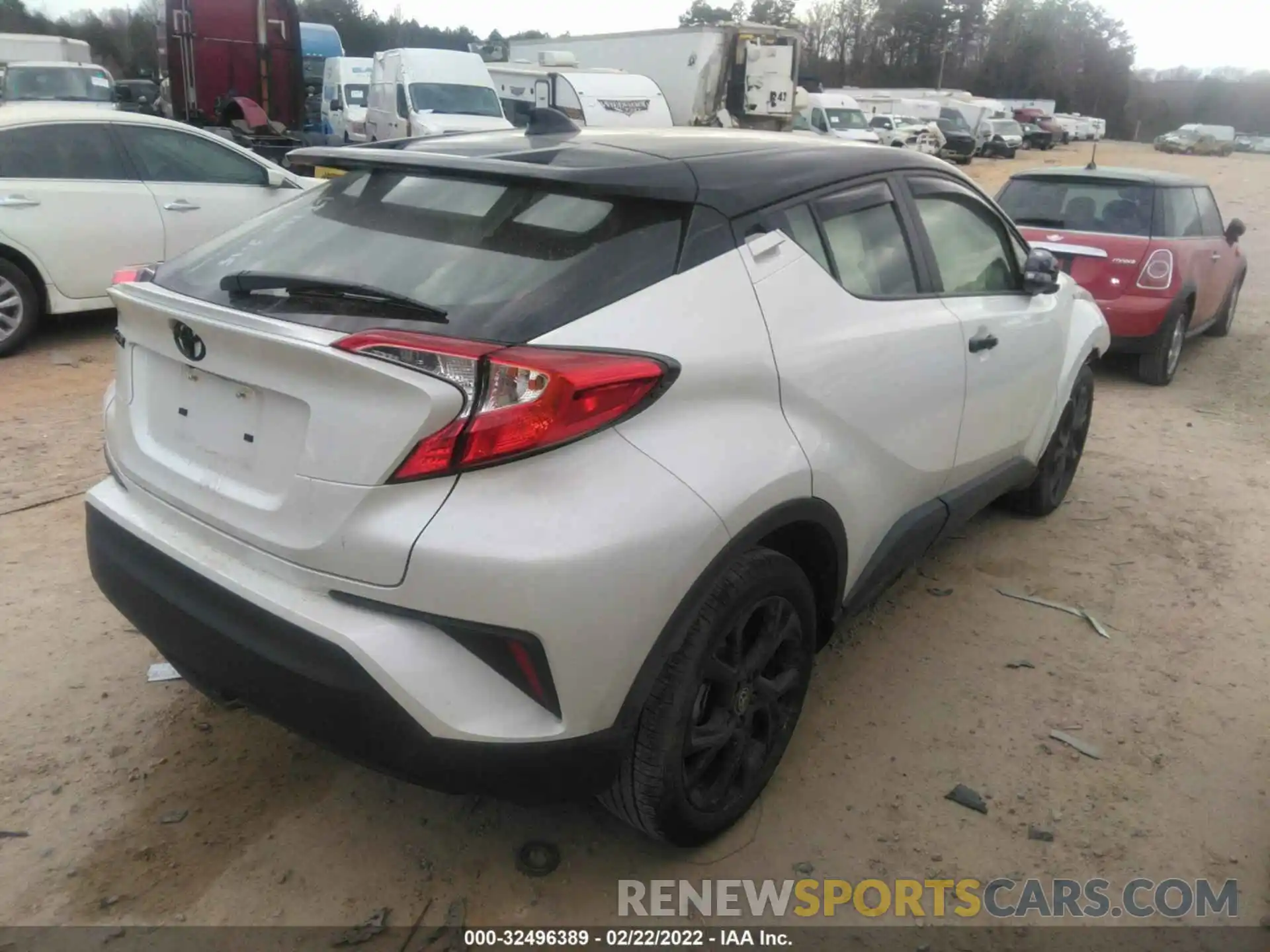 4 Photograph of a damaged car JTNKHMBXXM1114540 TOYOTA C-HR 2021