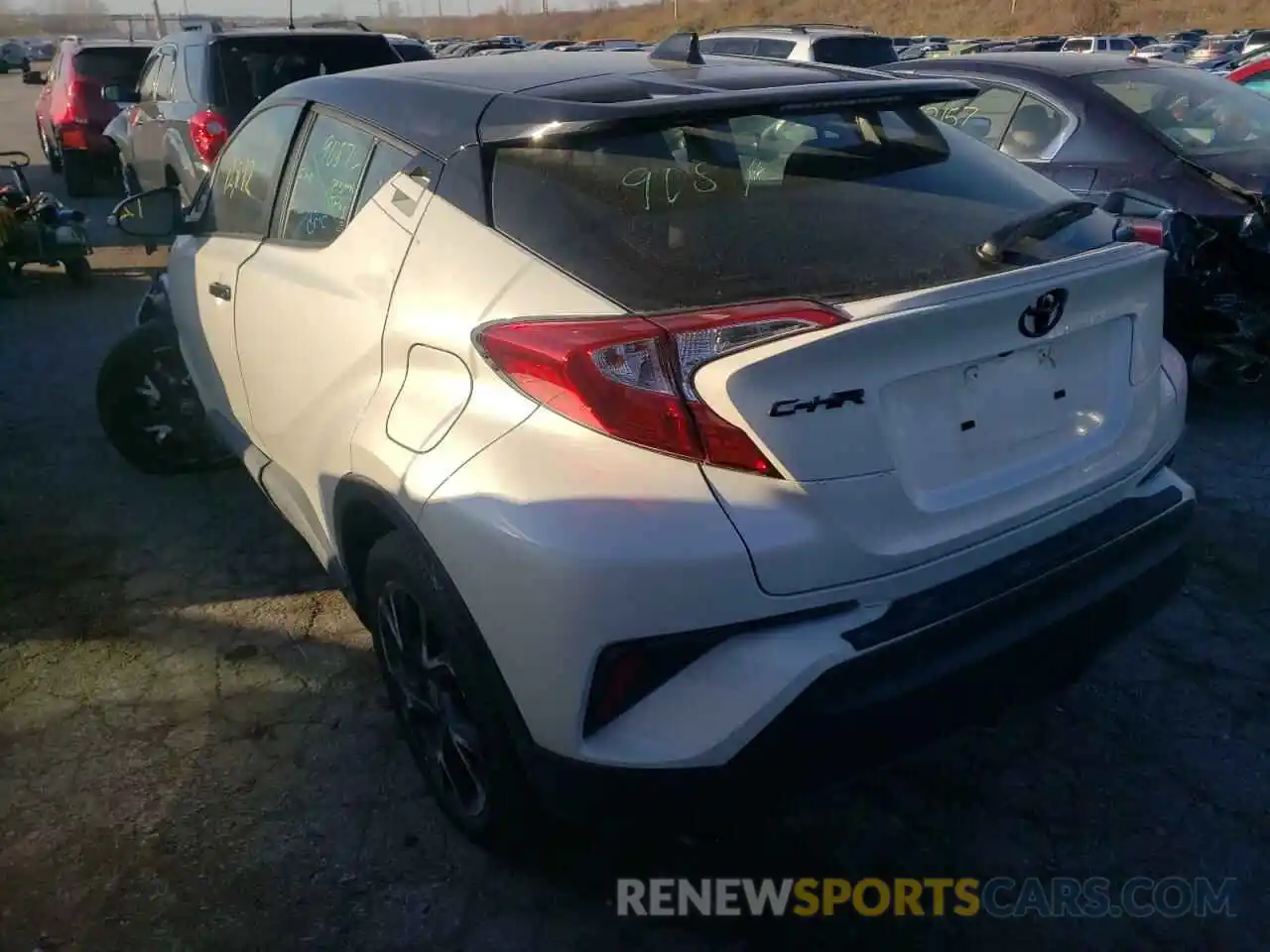 3 Photograph of a damaged car JTNKHMBXXM1116062 TOYOTA C-HR 2021