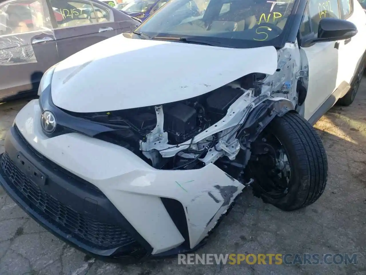 9 Photograph of a damaged car JTNKHMBXXM1116062 TOYOTA C-HR 2021