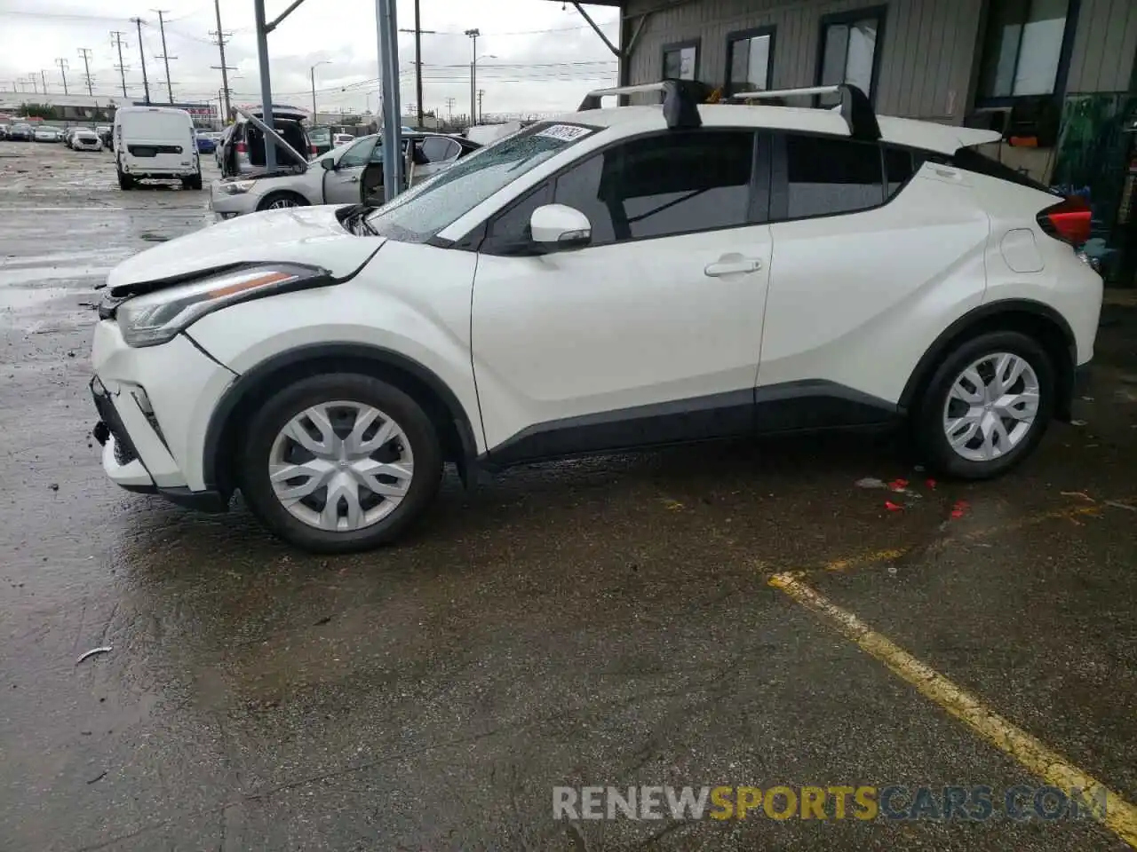 1 Photograph of a damaged car JTNKHMBXXM1117051 TOYOTA C-HR 2021