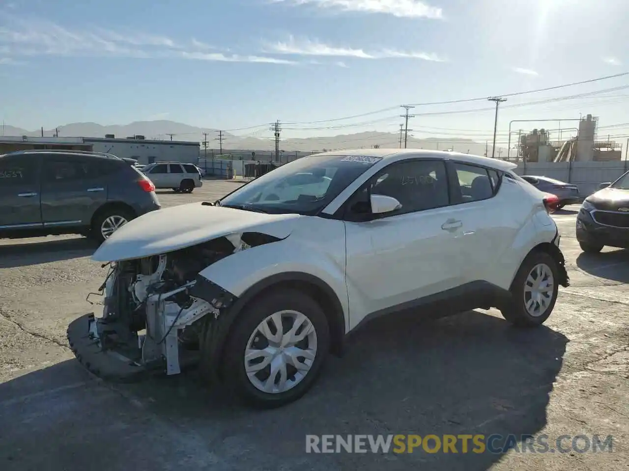 2 Photograph of a damaged car JTNKHMBXXM1121827 TOYOTA C-HR 2021