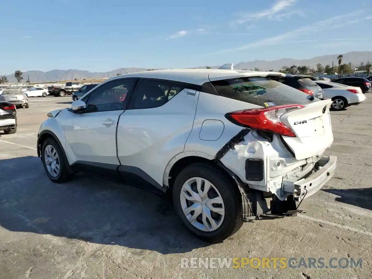 3 Photograph of a damaged car JTNKHMBXXM1121827 TOYOTA C-HR 2021