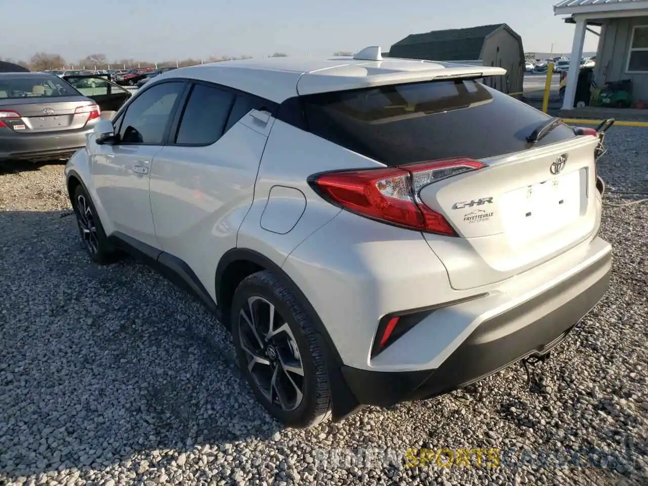 3 Photograph of a damaged car JTNKHMBXXM1126168 TOYOTA C-HR 2021