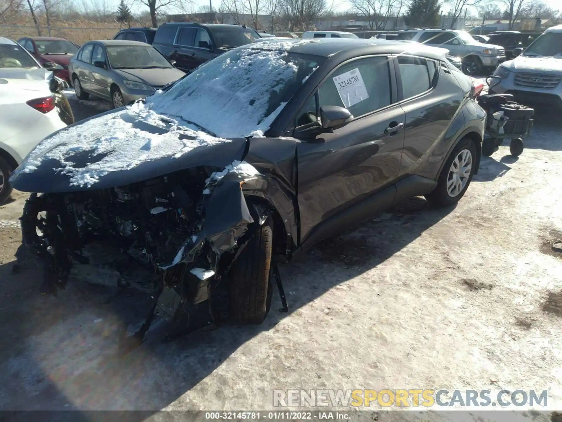 2 Photograph of a damaged car JTNKHMBXXM1126493 TOYOTA C-HR 2021