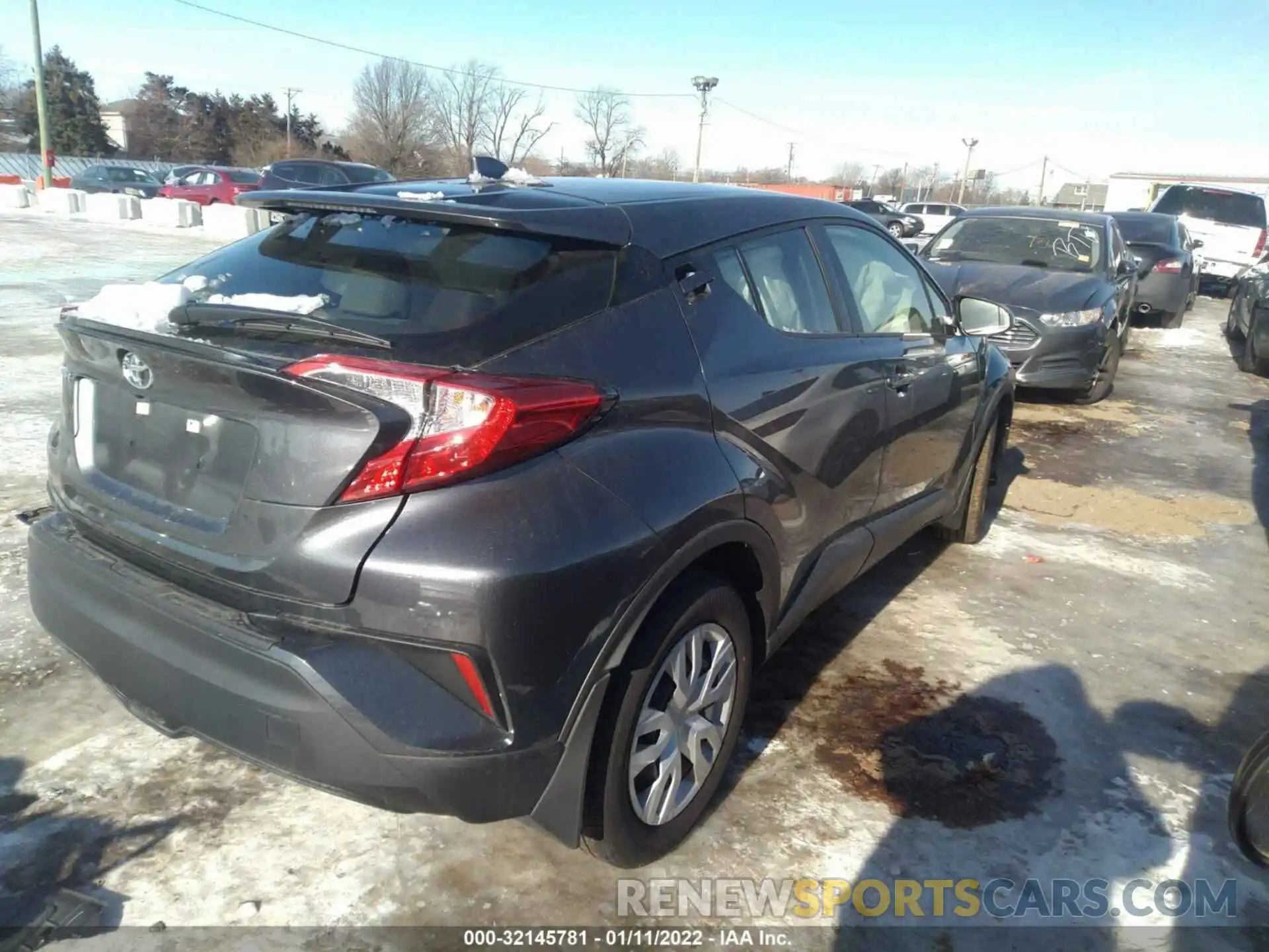 4 Photograph of a damaged car JTNKHMBXXM1126493 TOYOTA C-HR 2021