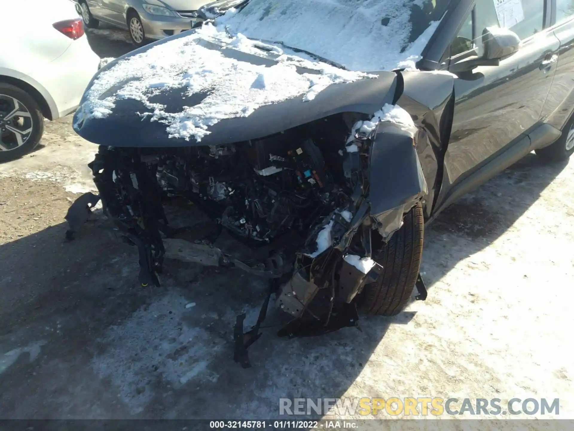 6 Photograph of a damaged car JTNKHMBXXM1126493 TOYOTA C-HR 2021