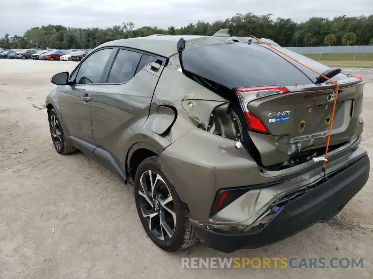 3 Photograph of a damaged car NMTKHMBX0MR120451 TOYOTA C-HR 2021