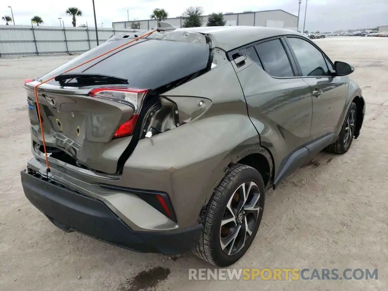 4 Photograph of a damaged car NMTKHMBX0MR120451 TOYOTA C-HR 2021