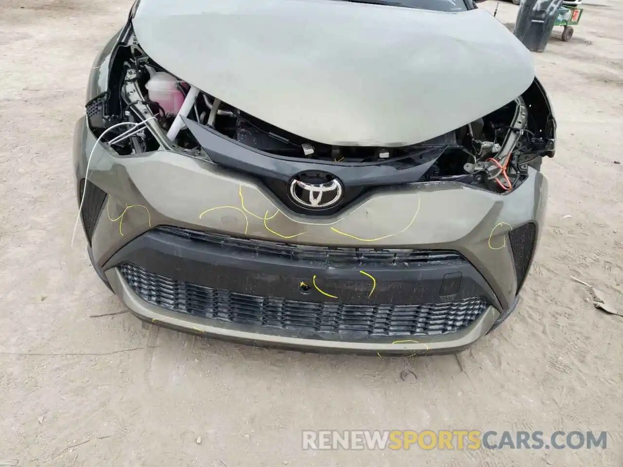 9 Photograph of a damaged car NMTKHMBX0MR120451 TOYOTA C-HR 2021