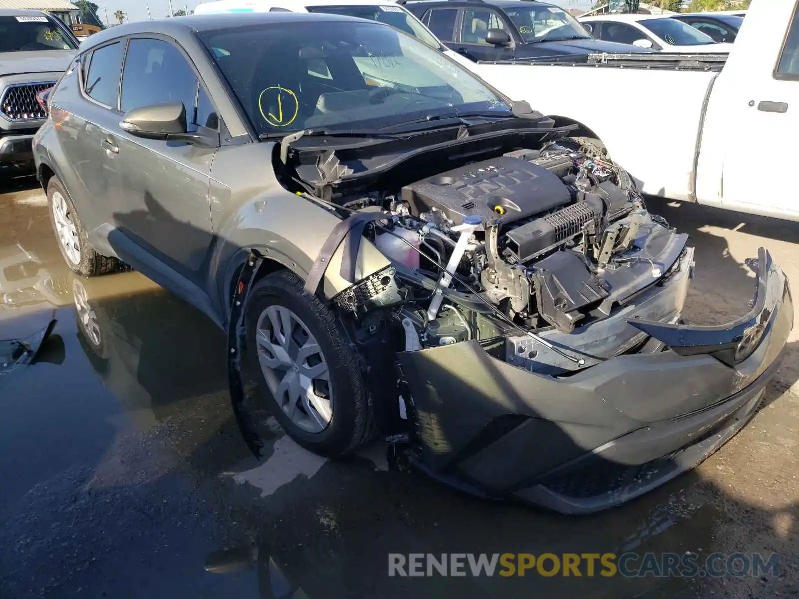 1 Photograph of a damaged car NMTKHMBX0MR121924 TOYOTA C-HR 2021