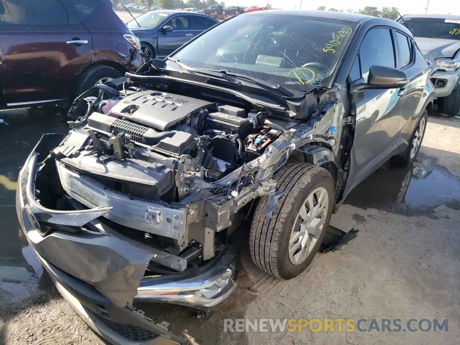 2 Photograph of a damaged car NMTKHMBX0MR121924 TOYOTA C-HR 2021