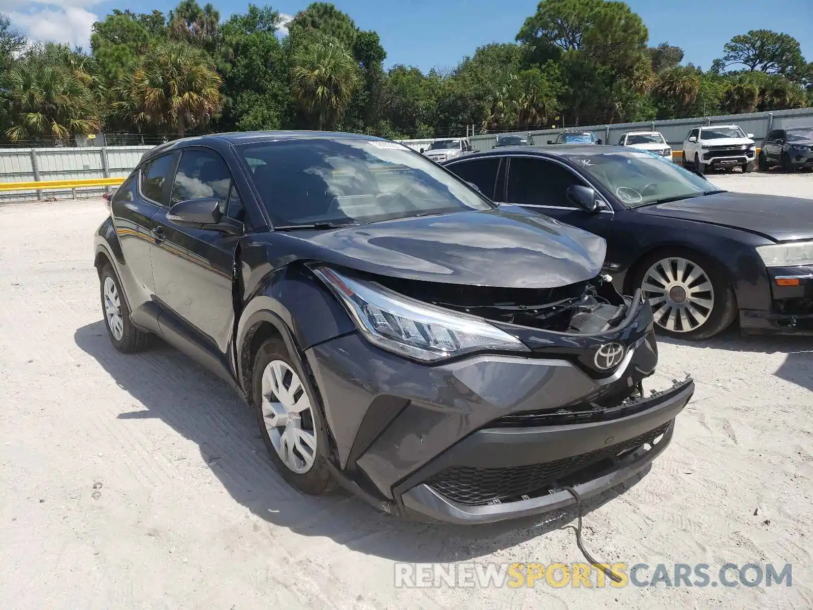 1 Photograph of a damaged car NMTKHMBX0MR122586 TOYOTA C-HR 2021