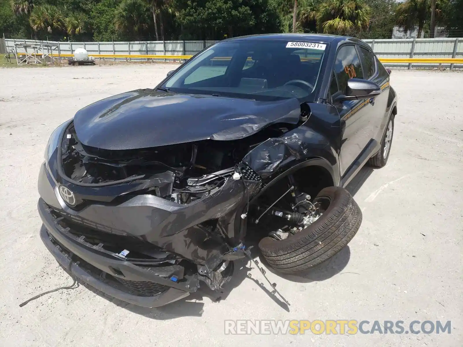 2 Photograph of a damaged car NMTKHMBX0MR122586 TOYOTA C-HR 2021