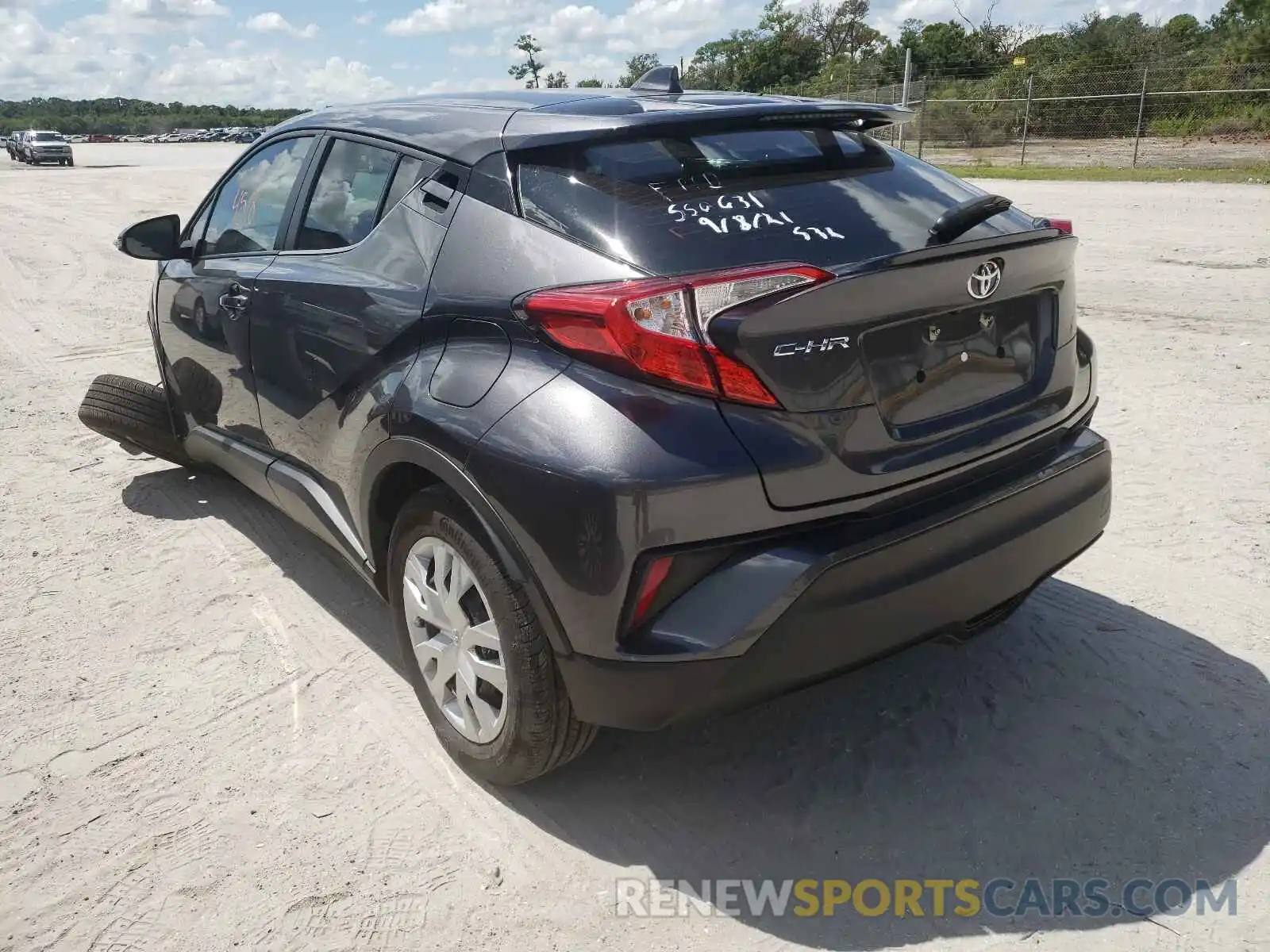 3 Photograph of a damaged car NMTKHMBX0MR122586 TOYOTA C-HR 2021