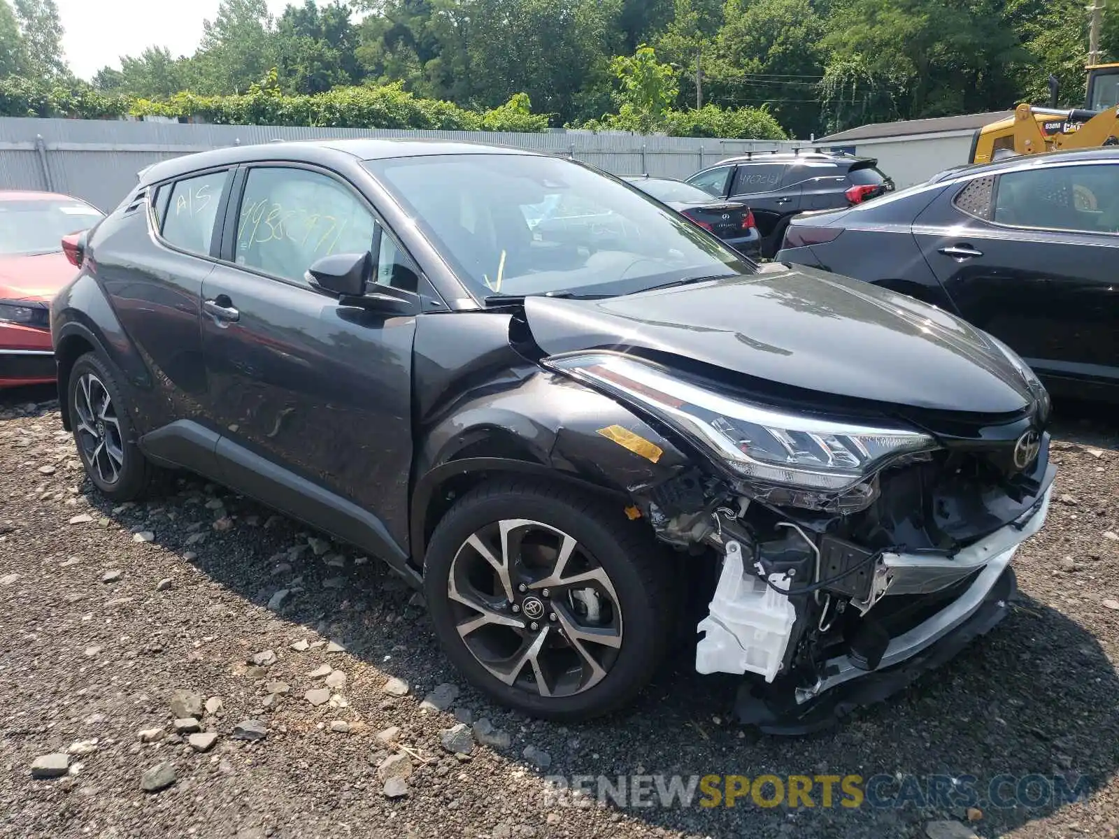 1 Photograph of a damaged car NMTKHMBX0MR125780 TOYOTA C-HR 2021