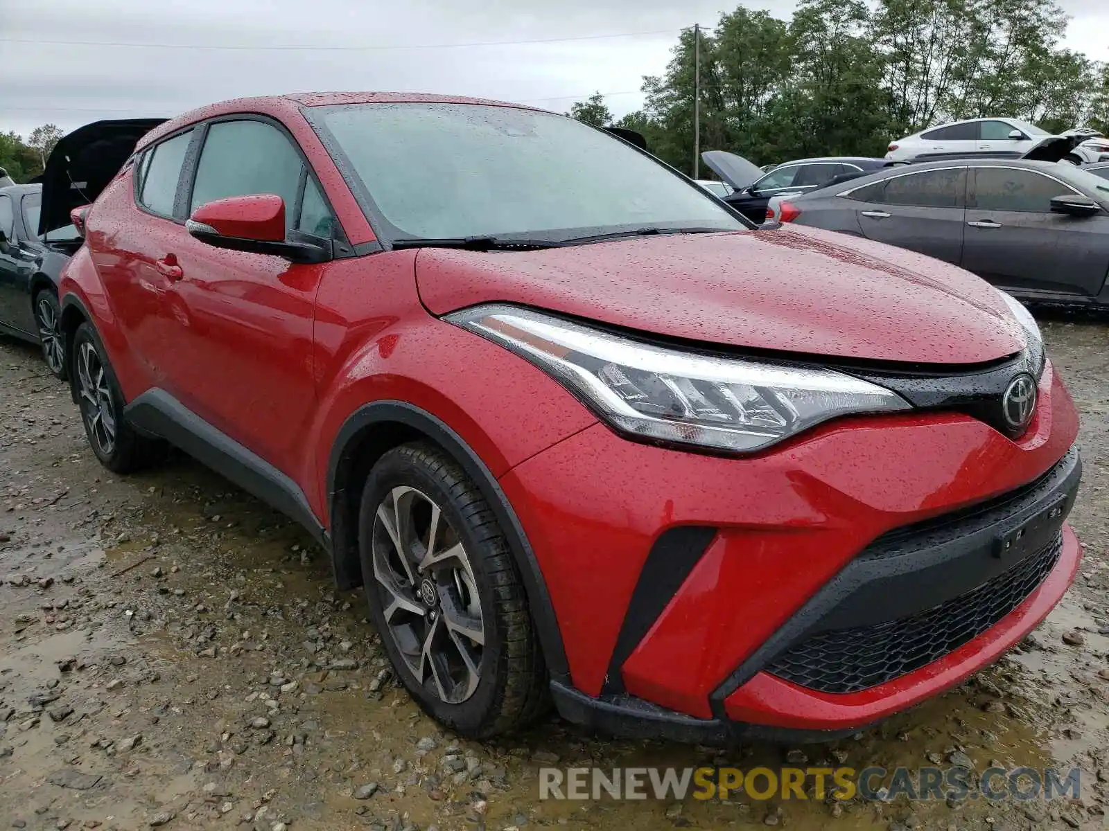 1 Photograph of a damaged car NMTKHMBX0MR126850 TOYOTA C-HR 2021