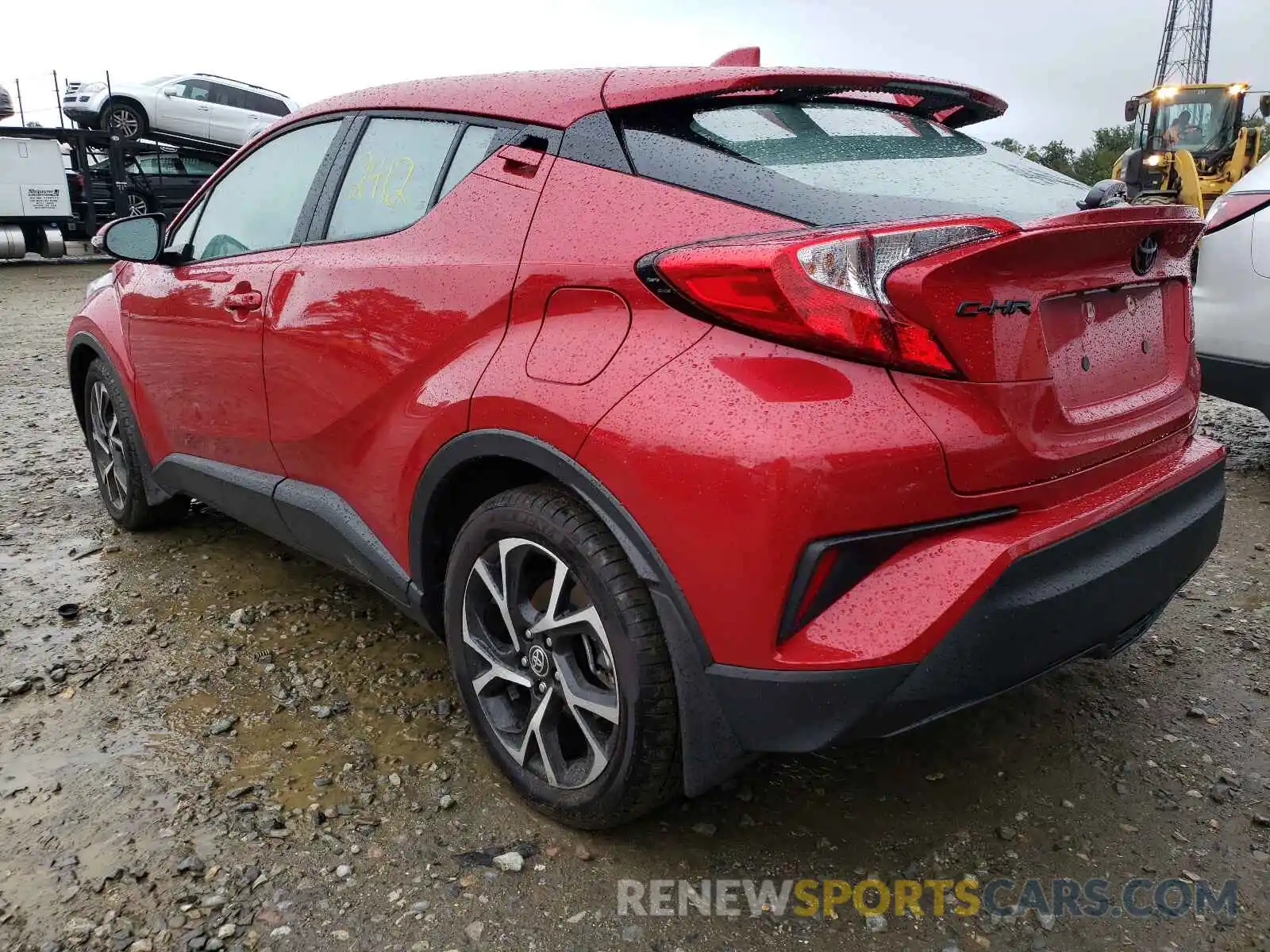 3 Photograph of a damaged car NMTKHMBX0MR126850 TOYOTA C-HR 2021