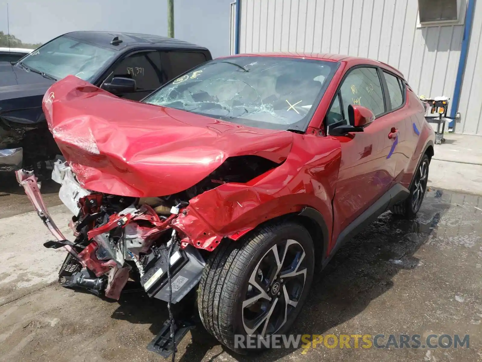 2 Photograph of a damaged car NMTKHMBX0MR127030 TOYOTA C-HR 2021